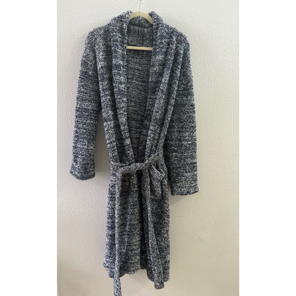 Barefoot Dreams CozyChic Robe Style 509 Size 2 - Large Gray